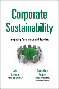 Book Cover for Corporate Sustainability by Ann Brockett, Zabihollah Rezaee