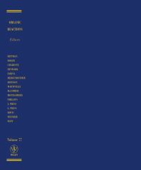 Book Cover for Organic Reactions. Volume 77 by Scott E Denmark