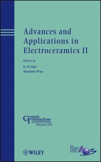 Book Cover for Advances and Applications in Electroceramics II by Materials Science  Technology Conference