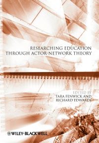 Book Cover for Researching Education Through Actor-Network Theory by Tara J Fenwick, Richard Edwards