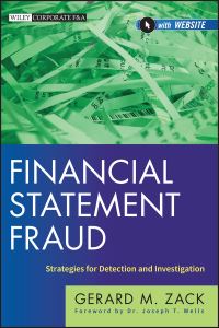 Book Cover for Financial Statement Fraud by Gerard M. Zack