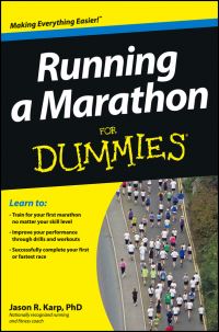 Book Cover for Running a Marathon for Dummies by Jason Karp