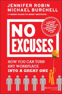 Book Cover for No Excuses by Jennifer Robin, Michael Burchell