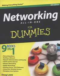 Book Cover for Networking All-in-One for Dummies by Doug Lowe