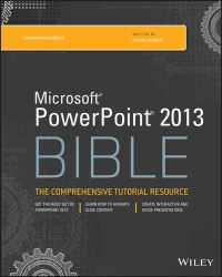 Book Cover for Microsoft®PowerPoint® 2013 Bible by Faithe Wempen