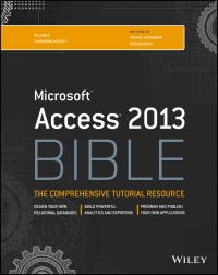 Book Cover for Access 2013 Bible by Michael Alexander, Dick Kusleika