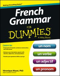 Book Cover for French Grammar for Dummies by Véronique Mazet