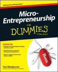 Book Cover for Micro-Entrepreneurship for Dummies by Paul J Mladjenovic