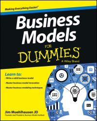 Book Cover for Business Models for Dummies by Jim Muehlhausen