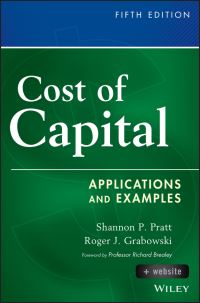 Book Cover for Cost of Capital by Shannon P. Pratt, Roger J. Grabowski