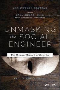 Book Cover for Unmasking the Social Engineer by Christopher Hadnagy