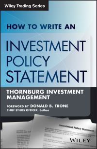 Book Cover for How to Write an Investment Policy Statement by Rocco DiBruno