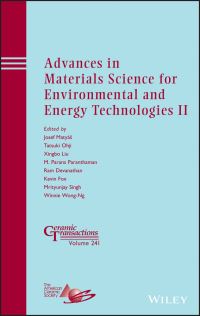 Book Cover for Advances in Materials Science for Environmental and Energy Technologies II by Materials Science  Technology Conference, American Ceramic Society
