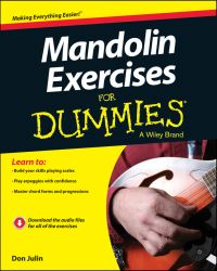 Book Cover for Mandolin Exercises for Dummies by Don Julin