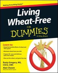Book Cover for Living Wheat-Free for Dummies by Rusty Gregory, Alan Chasen