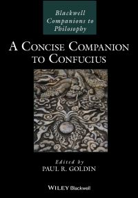 Book Cover for A Concise Companion to Confucius by Paul Rakita Goldin