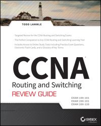 Book Cover for CCNA Routing and Switching Review Guide by Todd Lammle