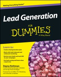 Book Cover for Lead Generation for Dummies by Dayna Rothman