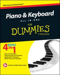 Book Cover for Piano & Keyboard All-in-One for Dummies by Holly Day, Jerry Kovarsky, Blake Neely, David Pearl, Michael Pilhofer