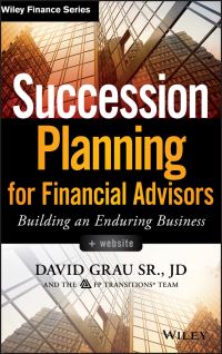 Book Cover for Succession Planning for Financial Advisors by David Grau
