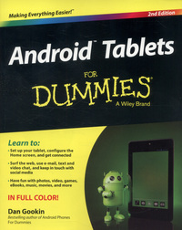 Book Cover for Android Tablets for Dummies by Dan Gookin