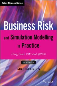 Book Cover for Business Risk and Simulation Modelling in Practice by Michael Rees