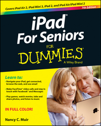 Book Cover for iPad for Seniors for Dummies by Nancy Muir