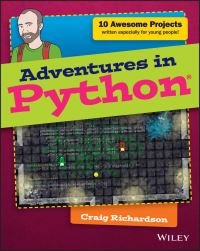 Book Cover for Adventures in Python by Craig Richardson