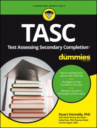 Book Cover for TASC for Dummies by Stuart Donnelly, Nicole Hersey, Ron Olson, Kathy Peno, Connie Sergent, Shannon Reed