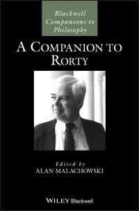 Book Cover for A Companion to Rorty by Alan R Malachowski