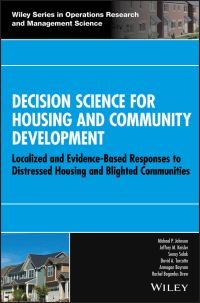 Book Cover for Decision Science for Housing and Community Development by Michael P Johnson