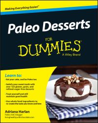 Book Cover for Paleo Desserts for Dummies by Adriana Harlan