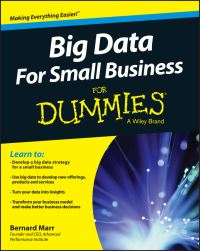 Book Cover for Big Data for Small Business for Dummies by Bernard Marr