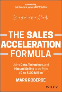 Book Cover for The Sales Acceleration Formula by Mark Roberge