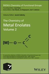 Book Cover for The Chemistry of Metal Enolates. Volume 2 by Jacob Zabicky