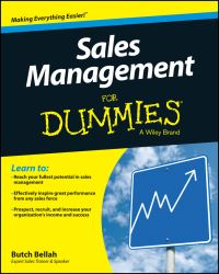 Book Cover for Sales Management for Dummies by Butch Bellah