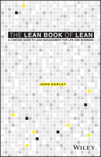 Book Cover for The Lean Book of Lean by John A A Earley