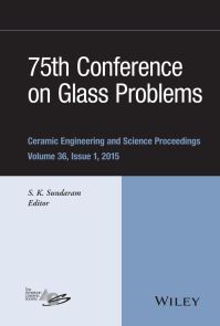 Book Cover for 75th Conference on Glass Problems by Conference on Glass Problems