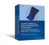 Book Cover for The Wiley Handbook of Psychometric Testing by Paul Irwing, Tom Booth, David J Hughes