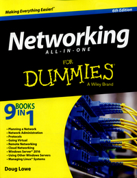 Book Cover for Networking All-in-One for Dummies by Doug Lowe