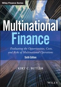 Book Cover for Multinational Finance by Kirt Charles Butler