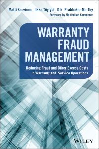 Book Cover for Warranty Fraud Management by Matti Kurvinen, Ilkka Töyrylä, D N P Murthy
