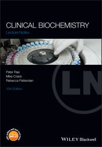 Book Cover for Clinical Biochemistry by Peter Rae, Mike Crane, Rebecca Pattenden