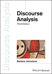Book Cover for Discourse Analysis by Barbara Johnstone
