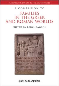 Book Cover for A Companion to Families in the Greek and Roman Worlds by Beryl Rawson