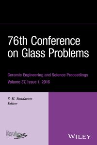 Book Cover for 76th Conference on Glass Problems by Conference on Glass Problems