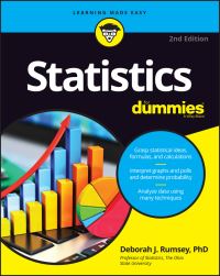 Book Cover for Statistics for Dummies by Deborah J Rumsey