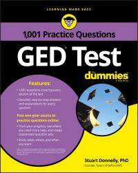 Book Cover for 1,001 GED Test Practice Questions by Stuart Donnelly