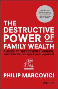 Book Cover for The Destructive Power of Family Wealth by Philip Marcovici