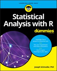 Book Cover for Statistical Analysis With R for Dummies by Joseph Schmuller